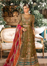 Mbroidered By Maria B Embroidered Organza 3 Piece Unstitched Suit MB24MW D-06